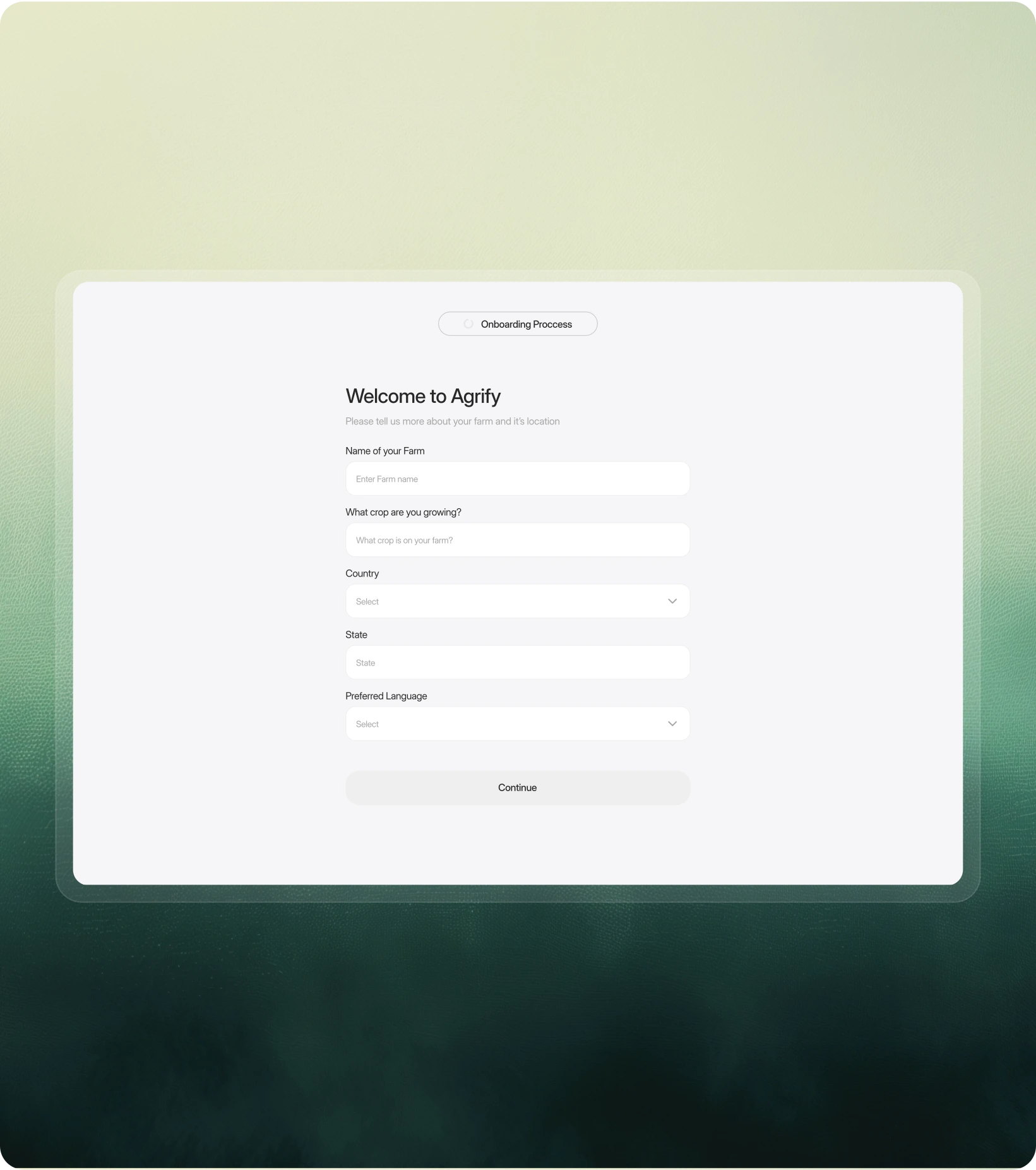 Create your Profile